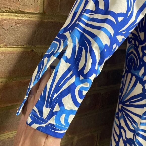 Barbara Gerwit by Tabitha Blue Quarter Sleeve Dress Size Large - Picture 4 of 8